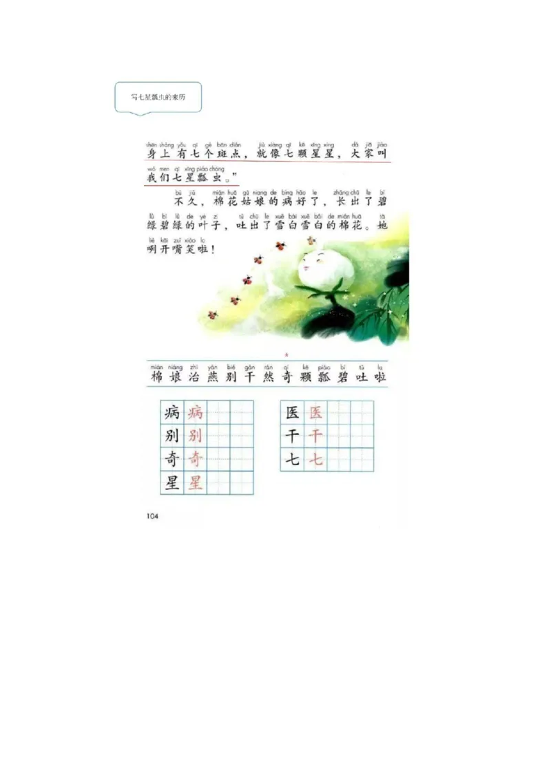 部编版小学语文一年级下册5-8单元课堂笔记_一年级上下册资料_小学一年级学习资料-25年更新版_1-02、小学一年级语文下册_3-6-2-1、复习、知识点、归纳汇总_部编（人教）版