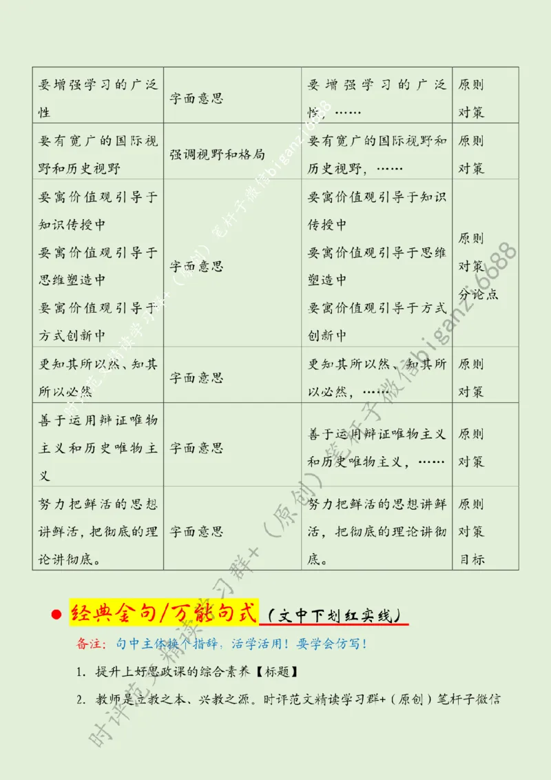 0607---标注绿-提升上好思政课的综合素养_2026考公资料_（57）申论材料_00、笔杆子晨读材料_2024笔杆子晨读_笔杆子6月时政_0607提升上好思政课的综合素养