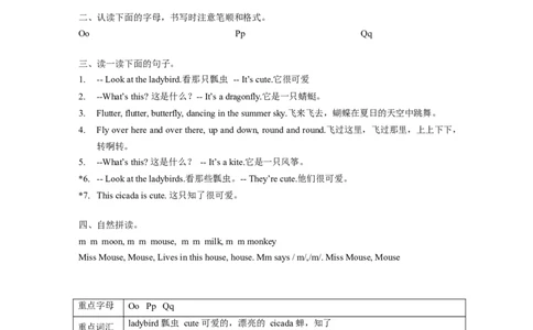 译林版一年级下Unit5知识点梳理_一年级上下册资料_一年级上语数英上下册学习资料_3-6-6、小学一年级英语下册_译林版一起点_1、知识点总结