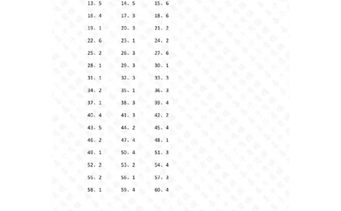 表内除法第41~60篇（初级）答案_小学数学口算竖式脱式计算应用题一二三四五六年级上下册电_小学数学口算题库电子版（1-6）_小学数学口算二年级_口算题适合2年级