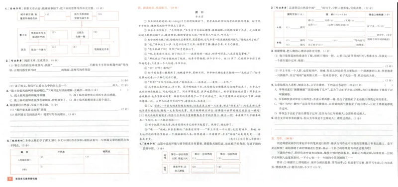 六年级语文上册人教版25秋《拔尖大试卷》_25秋小学语数英习题试卷_语文_1-6年级语文上册人教版25秋《拔尖大试卷》