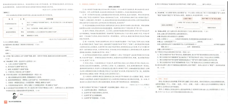 六年级语文上册人教版25秋《拔尖大试卷》_25秋小学语数英习题试卷_语文_1-6年级语文上册人教版25秋《拔尖大试卷》