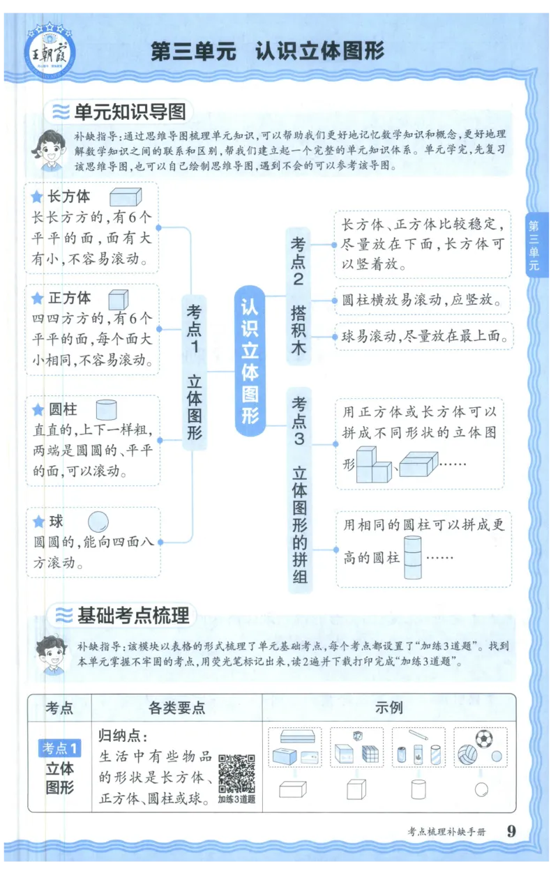 补缺手册_25秋小学语数英习题试卷_数学_人教版_25秋1-6年级上册数学《王朝霞考点梳理时习卷》_一年数学上册《王朝霞考点梳理时习卷》人教25秋(1)
