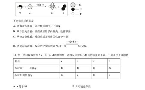 精品解析：广东省广州市第七中学2024-2025学年九年级上学期期中化学试题（原卷版）_广州九上月考+期中+期末+一模二模+中考真题_2024年秋九年级上学期期中考试试卷和答案解析