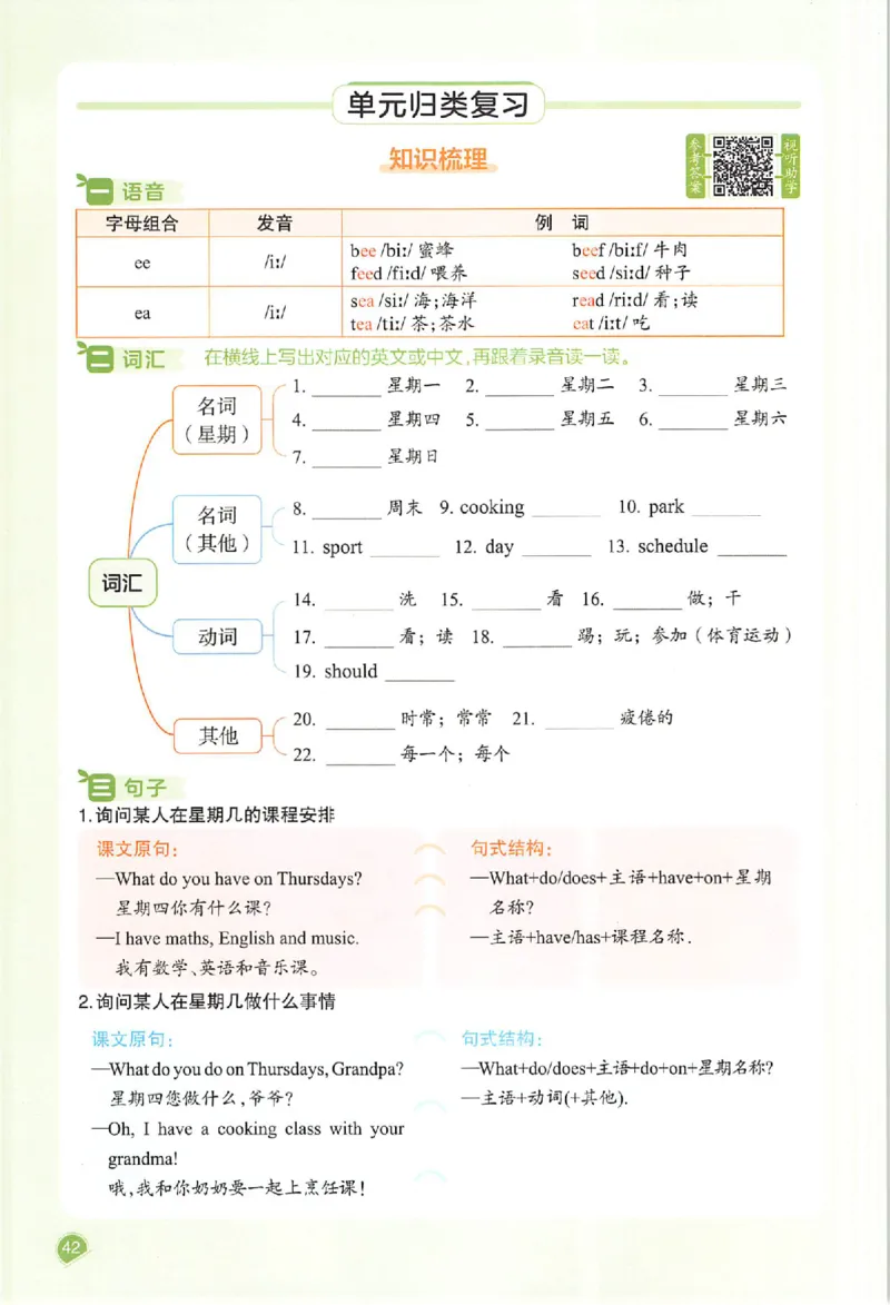 预习笔记英语五年级_25秋《一本预习笔记》语数外，人教，北师1-6上_25秋《一本预习笔记》英语人教pep3-6_五年级预习笔记英语人教