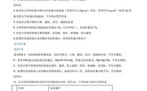 2021年吉林省长春市中考化学真题（解析卷）_吉林省长春市-历年中考真题_5-吉林省长春市-中考化学（2016-2025）