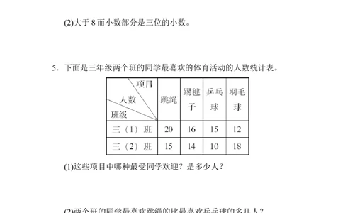 期末归类卷(3)_新人教版小学数学同步练习题上下册一课一练电子_2023新人教版小学数学3年级下册习题试卷试题（106份）_期末归类卷（3份）
