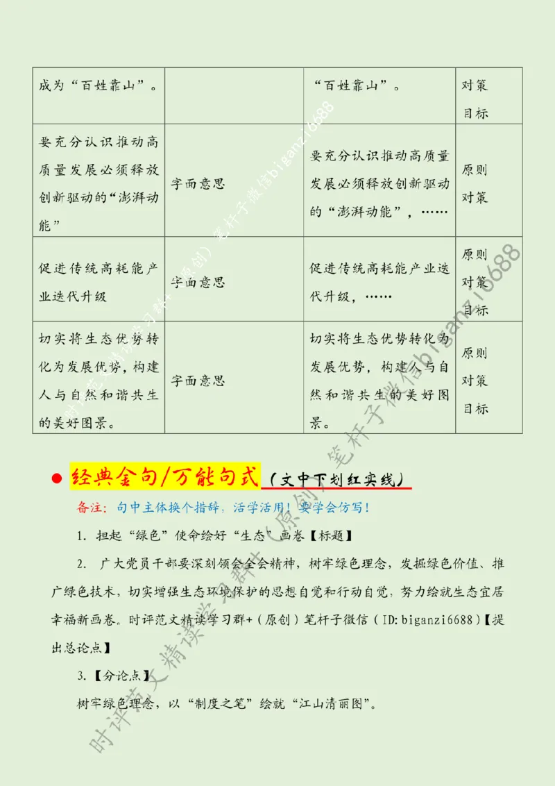 0804---标注绿-担起&ldquo;绿色&rdquo;使命绘好&ldquo;生态&rdquo;画卷_2026考公资料_（57）申论材料_00、笔杆子晨读材料_2024笔杆子晨读_笔杆子8月时政