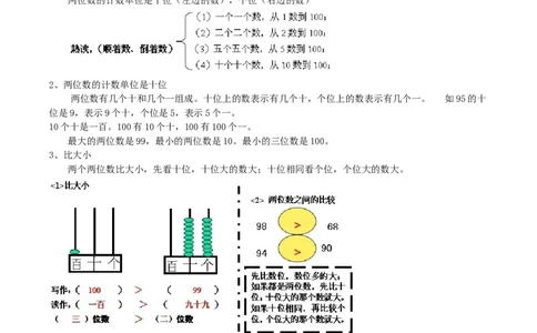 精品原创3.生活中的数-一年级下册数学期末复习专题讲义（知识点归纳+典例讲解+同步测试）北师大版_一年级上下册资料_小学一年级学习资料-25年更新版_1-04、小学一年级数学下册