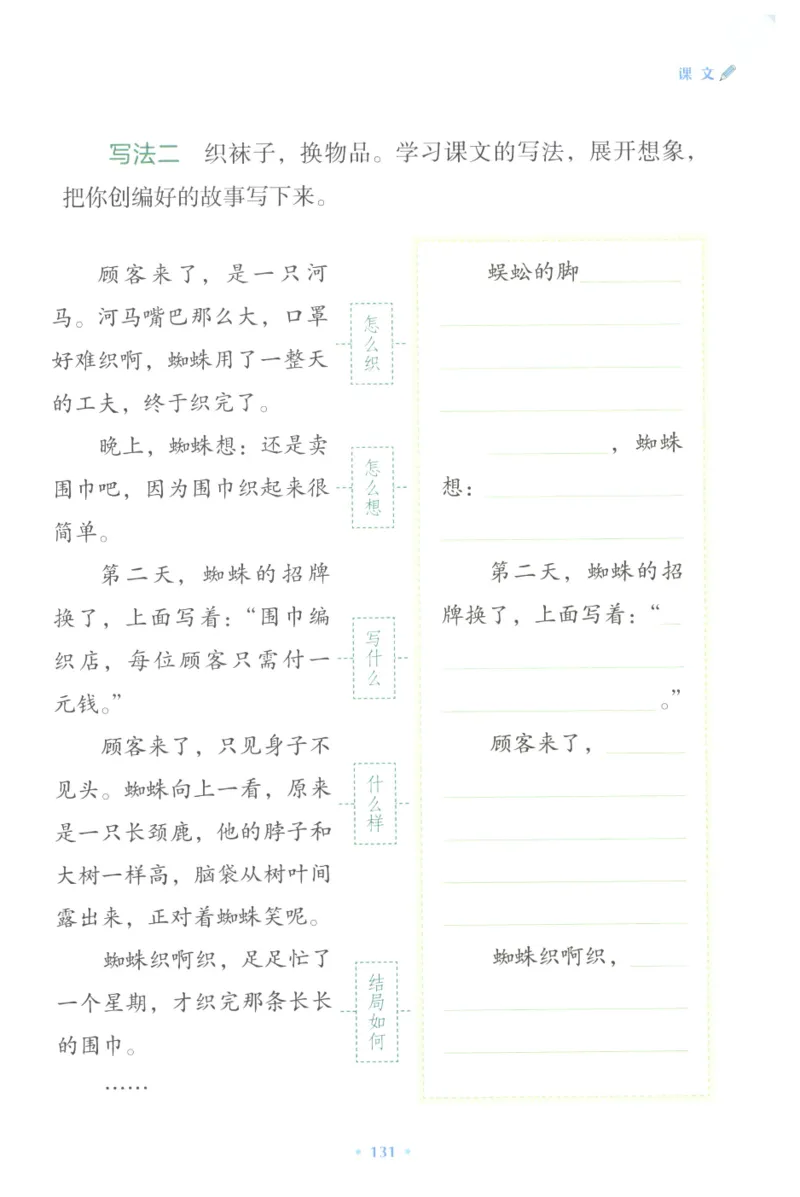 课文里的写作密码二年级下册_二年级上下册资料_小学二年级学习资料-25年更新版_2-02、小学二年级语文下册_2-2-2、练习题、作业、试题、试卷_专项练习_看图写话作文类