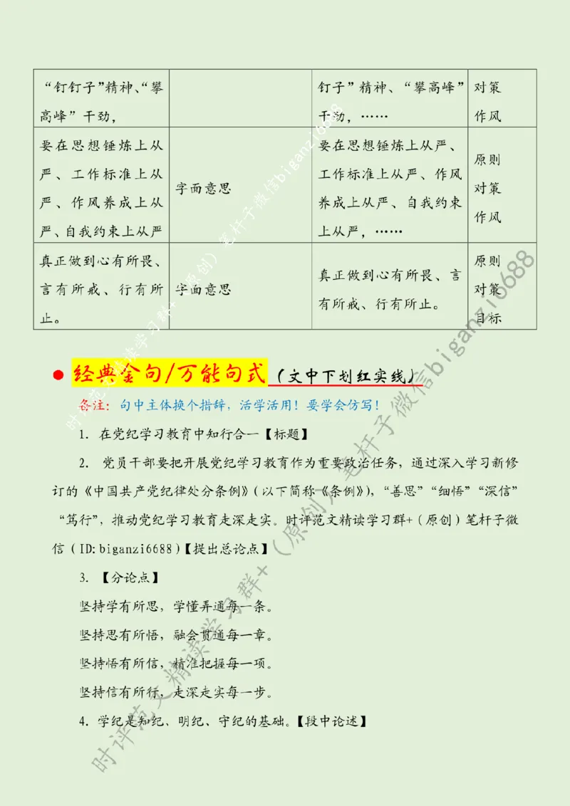 0706---标注绿-在党纪学习教育中知行合一_2026考公资料_（57）申论材料_00、笔杆子晨读材料_2024笔杆子晨读_笔杆子7月时政_0706在党纪学习教育中知行合一话题：党纪学习教育