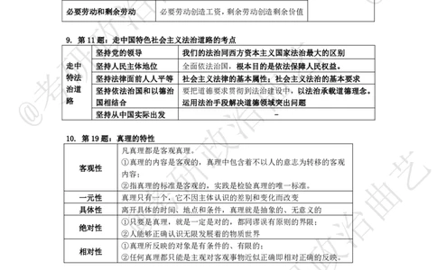 10.技巧刷题-甄选题集精讲（十）-重难点听课笔记_2026考公资料_（49）政治理论合集_政治理论合集_2025考研政治_01.徐涛曲艺_04.冲刺课程-曲艺_01.甄选题集精讲-曲艺_00.课堂笔记