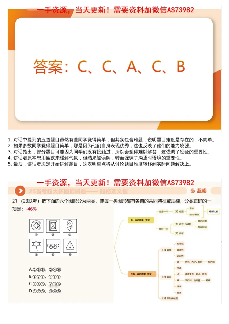05.图推套题讲解2_文字解析版_2026考公资料_（05）超格_行测申论2025超格合集(行测&申论&政治理论)_行测申论2025省考超格超大杯刷题课（五合一）_超格五合一文字解析版_图推