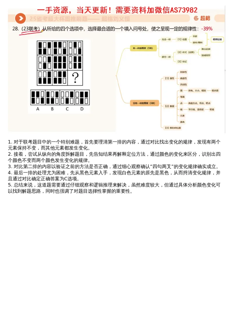 05.图推套题讲解2_文字解析版_2026考公资料_（05）超格_行测申论2025超格合集(行测&申论&政治理论)_行测申论2025省考超格超大杯刷题课（五合一）_超格五合一文字解析版_图推