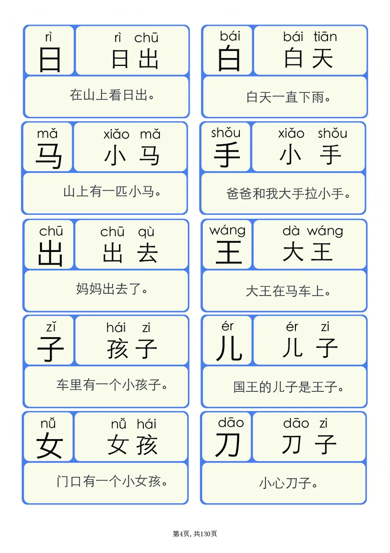 洪恩识字拼音1-13_一年级上下册资料_小学一年级学习资料-25年更新版_1-00、幼小衔接_幼小衔接识字启蒙篇