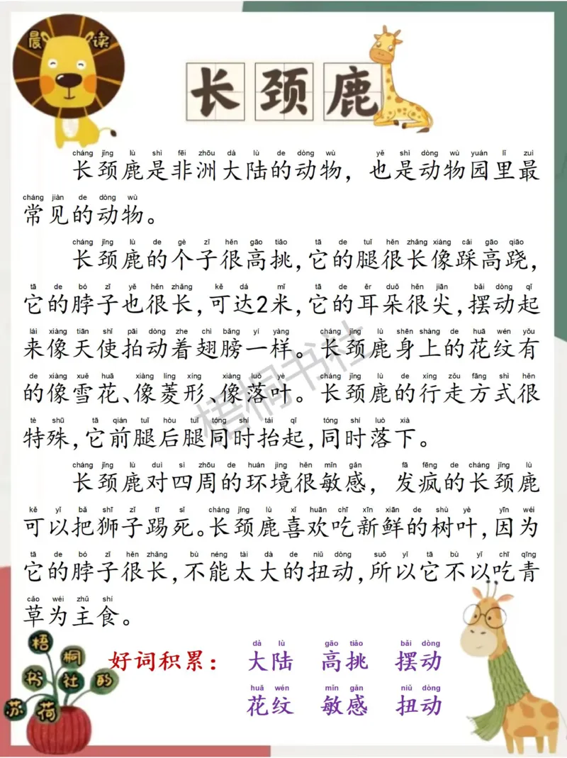 每日晨读苏荷篇2月_一年级上下册资料_小学一年级学习资料-25年更新版_1-00、幼小衔接_幼小衔接每日晨读篇