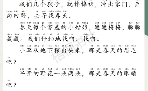 每日晨读苏荷篇2月_一年级上下册资料_小学一年级学习资料-25年更新版_1-00、幼小衔接_幼小衔接每日晨读篇