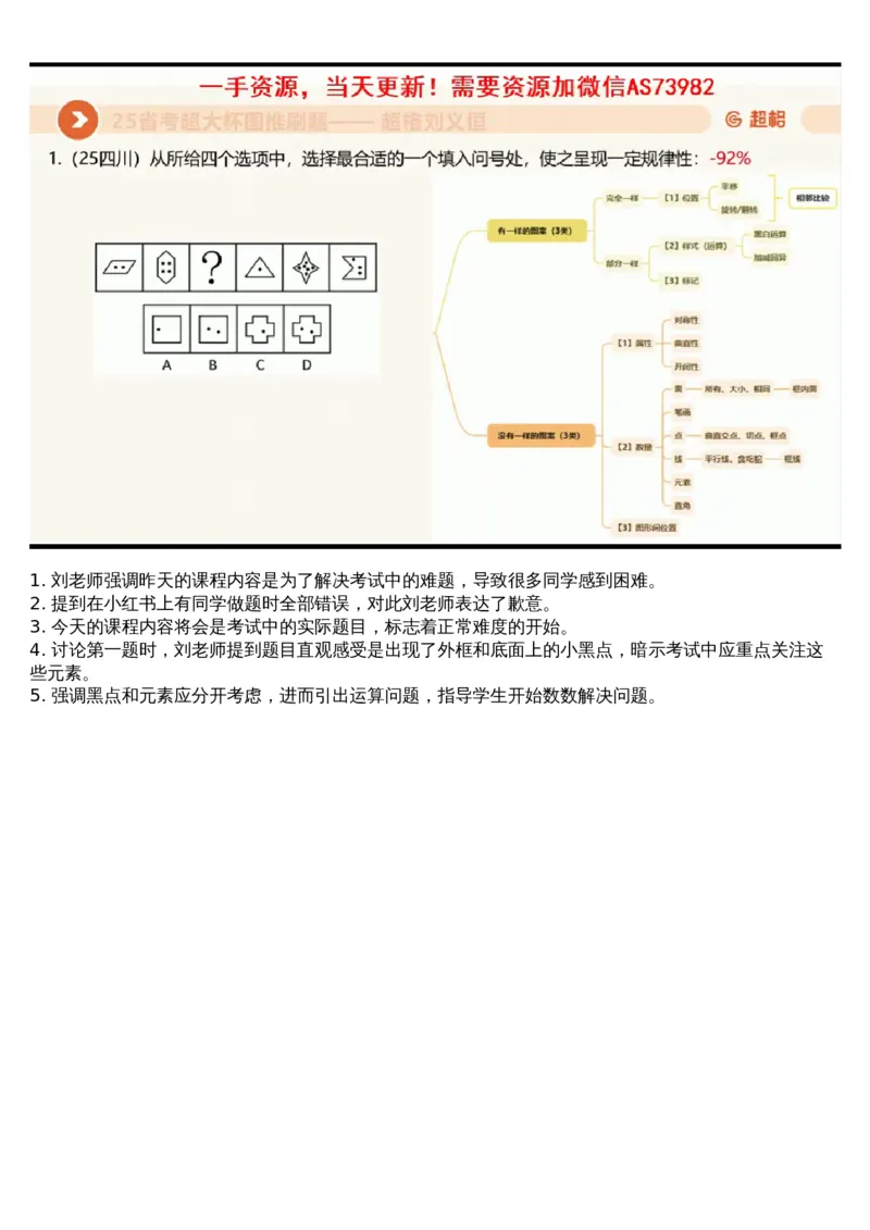 16.图推套题讲解6_课件_2026考公资料_（05）超格_行测申论2025超格合集(行测&申论&政治理论)_行测申论2025省考超格超大杯刷题课（五合一）_超格五合一文字解析版_判断推理_图推