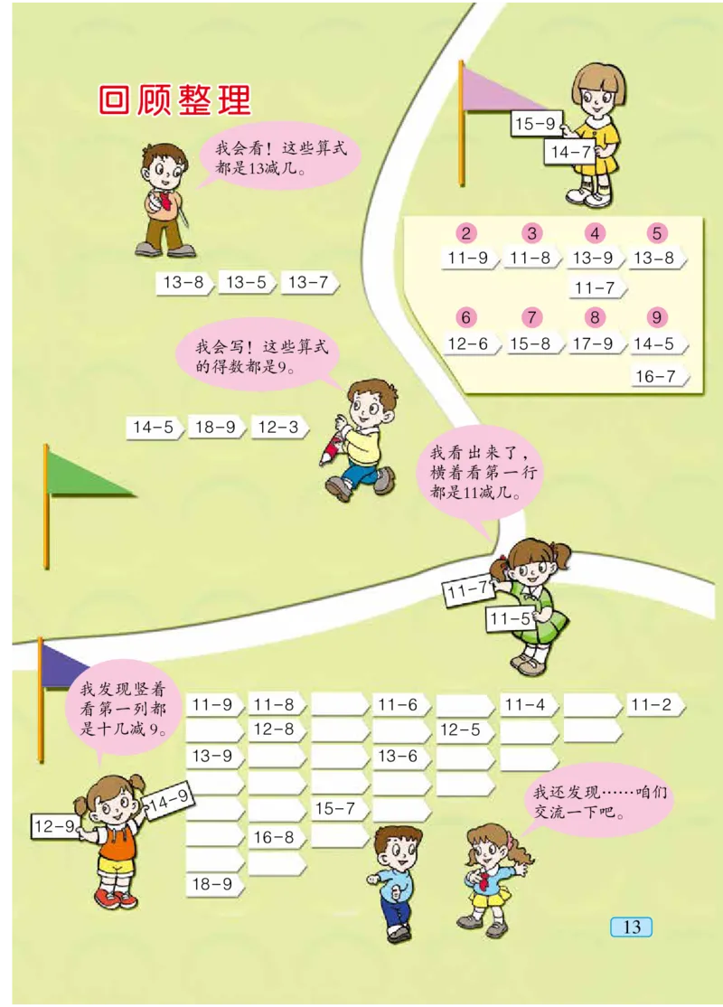 青岛版一年级下册数学PDF电子课本_一年级上下册资料_一年级上语数英上下册学习资料_3-6-4、小学一年级数学下册_青岛版_11、电子课本