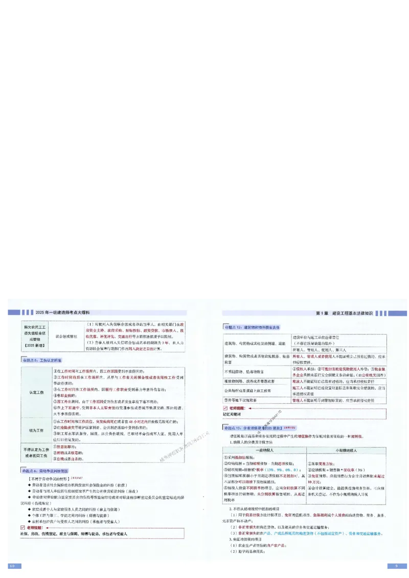 2025年一建-法规-考点大爆料_2026年一级建造师_2026年一建法规_2025年一建法规SVIP_05-考前密训✿央企特训✿机构普押_18-法规《考点大爆料+圈题AB卷》SMR