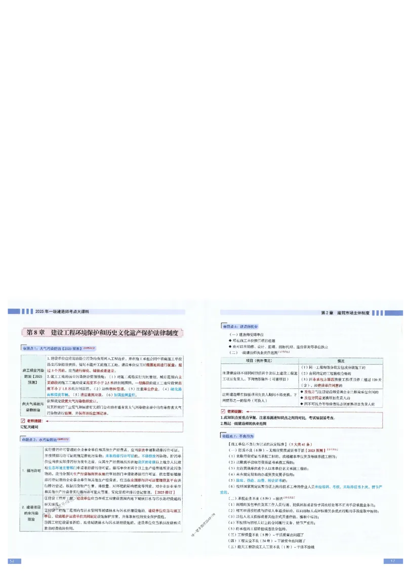 2025年一建-法规-考点大爆料_2026年一级建造师_2026年一建法规_2025年一建法规SVIP_05-考前密训✿央企特训✿机构普押_18-法规《考点大爆料+圈题AB卷》SMR
