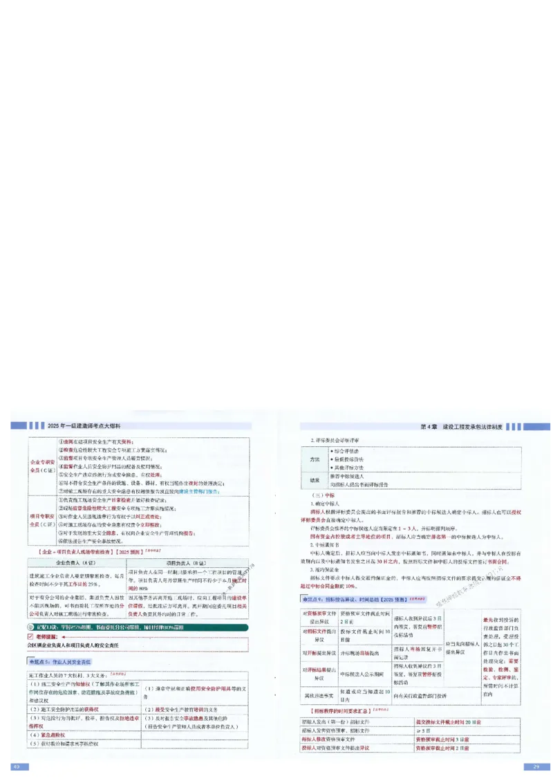 2025年一建-法规-考点大爆料_2026年一级建造师_2026年一建法规_2025年一建法规SVIP_05-考前密训✿央企特训✿机构普押_18-法规《考点大爆料+圈题AB卷》SMR