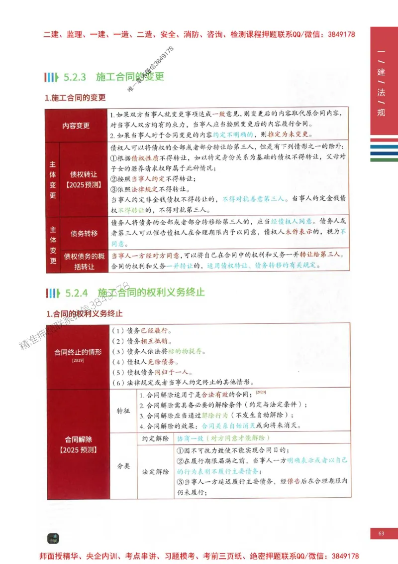 2025年一建-法规-考点大爆料_2026年一级建造师_2026年一建法规_2025年一建法规SVIP_05-考前密训✿央企特训✿机构普押_18-法规《考点大爆料+圈题AB卷》SMR
