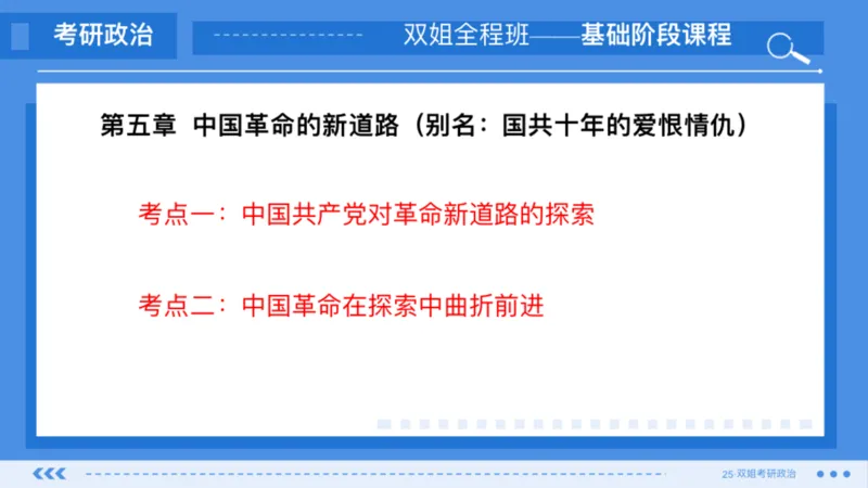 11.基础阶段史纲第五章_2026考公资料_（49）政治理论合集_政治理论合集_2025考研政治_14.双姐_03.基础阶段_00.讲义