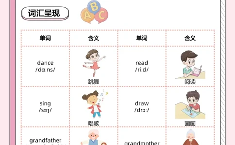 牛津上海版试用本一起点-一年级上册-Module2词汇_一年级上下册资料_小学一年级学习资料-25年更新版_1-05、小学一年级英语上册_上海版_2024新上海一年级新教材开学加油包