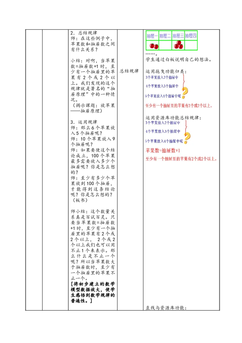 沪教版五年制三年级下册第六单元放苹果教案_三年级上下册资料_小学三年级学习资料-25年更新版_3-04、小学三年级数学下册_3-4-5、教案、课件