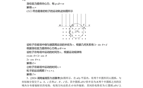 磁场专题66_2025高中教辅（后续还会更新新习题试卷）_2025高中全科《微专题&middot;小练习》_2025高中全科《微专题小练习》_2025版&middot;微专题小练习&middot;物理