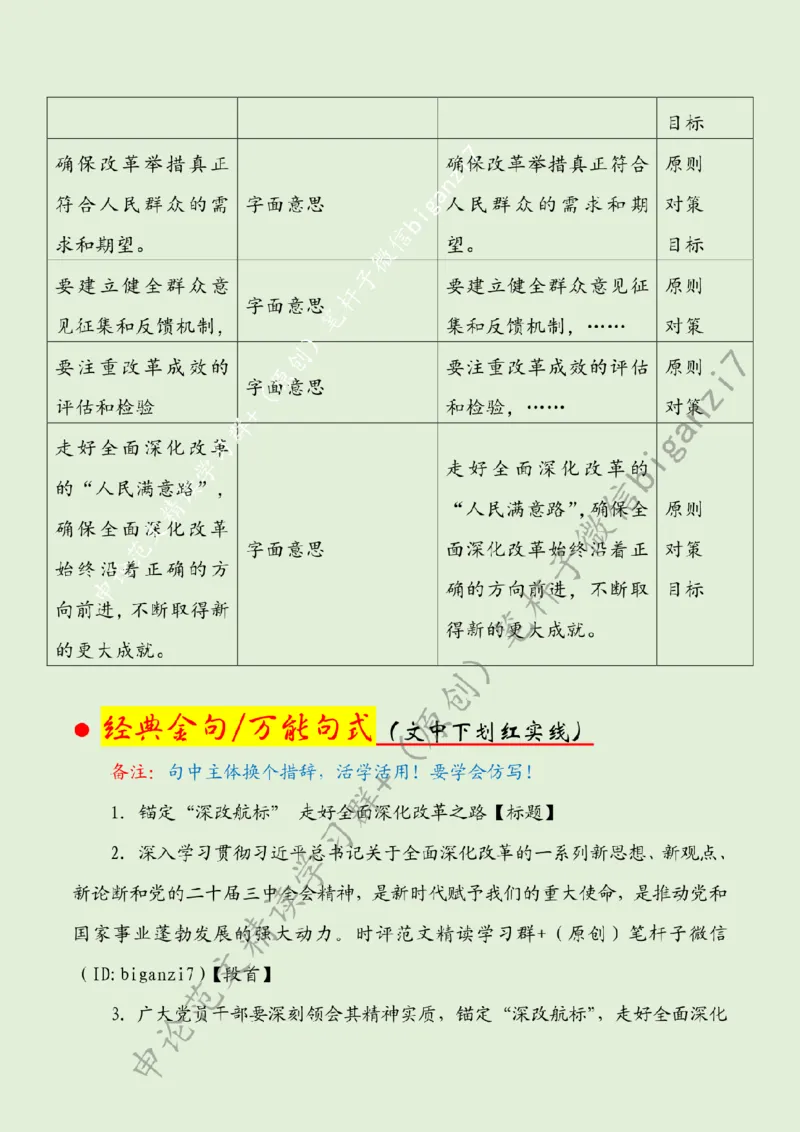 1104---标注绿-锚定&ldquo;深改航标&rdquo;走好全面深化改革之路_2026考公资料_（57）申论材料_00、笔杆子晨读材料_2024笔杆子晨读_笔杆子11月时政_11月4日