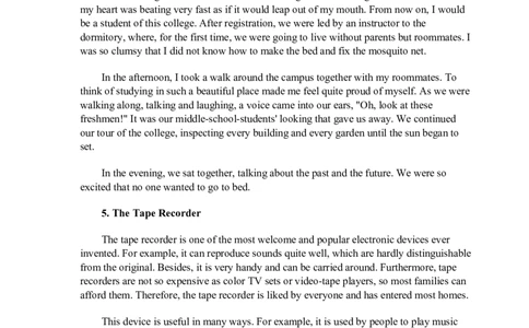 英语四六级考试21篇经典必备范文_六级_六级写作专项_六级写作