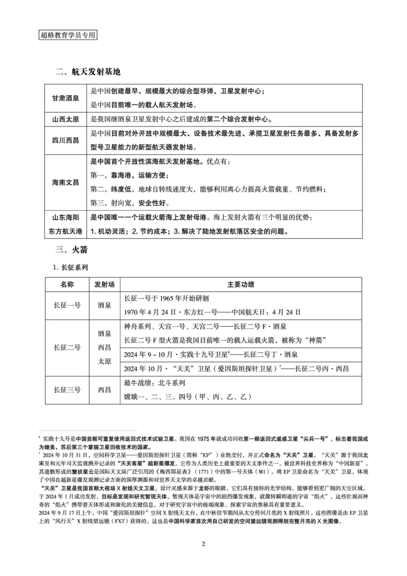 常识判断讲练专题课-航空航天专题学习_2026考公资料_（05）超格_行测申论2025超格合集(行测&申论&政治理论)_常识2025超格常识判断全家桶（含政治理论冲刺）_02.常识判断讲练专题课