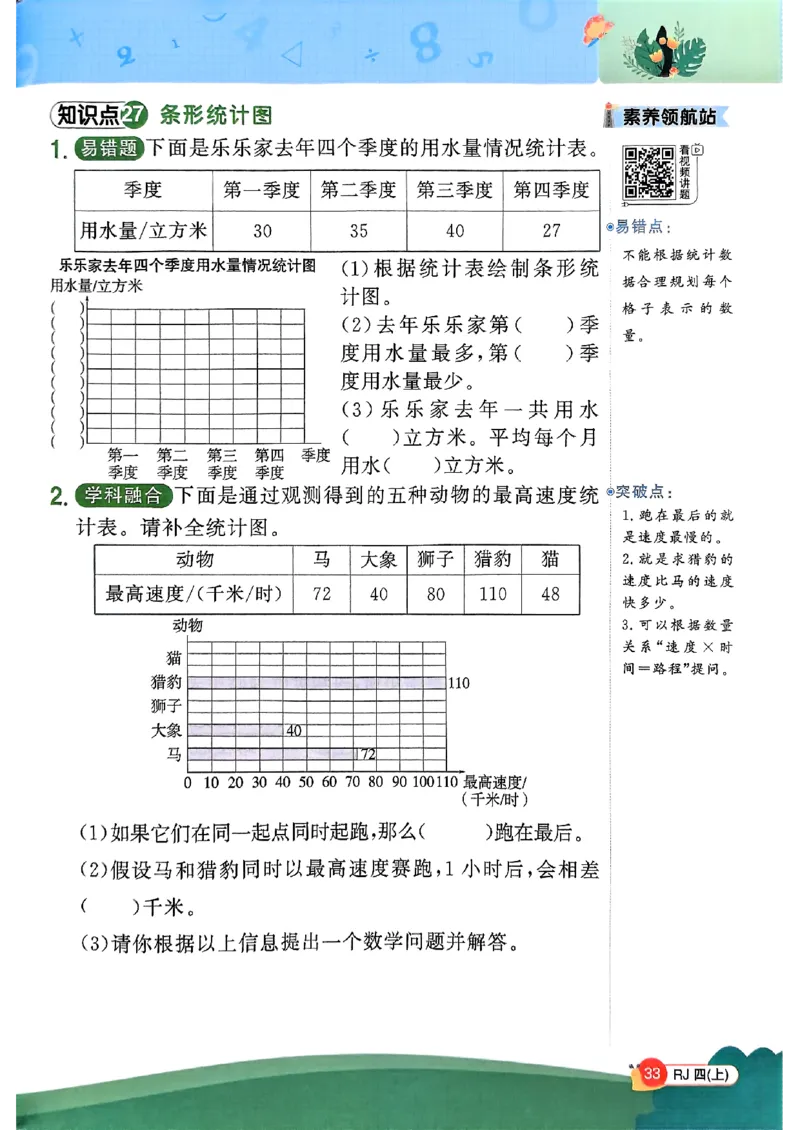 四上创新情境题数学人教_25秋小学语数英习题试卷_数学_人教版_数学《阳光同学计算小达人》人教25秋_25秋《阳光同学计算小达人》人教版4上