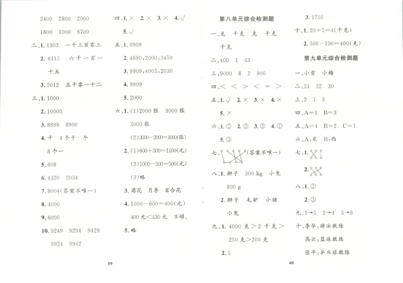 黄冈360&deg;定制课时.数学二年级.下册_二年级上下册资料_53黄冈多个品牌系列资料_数学