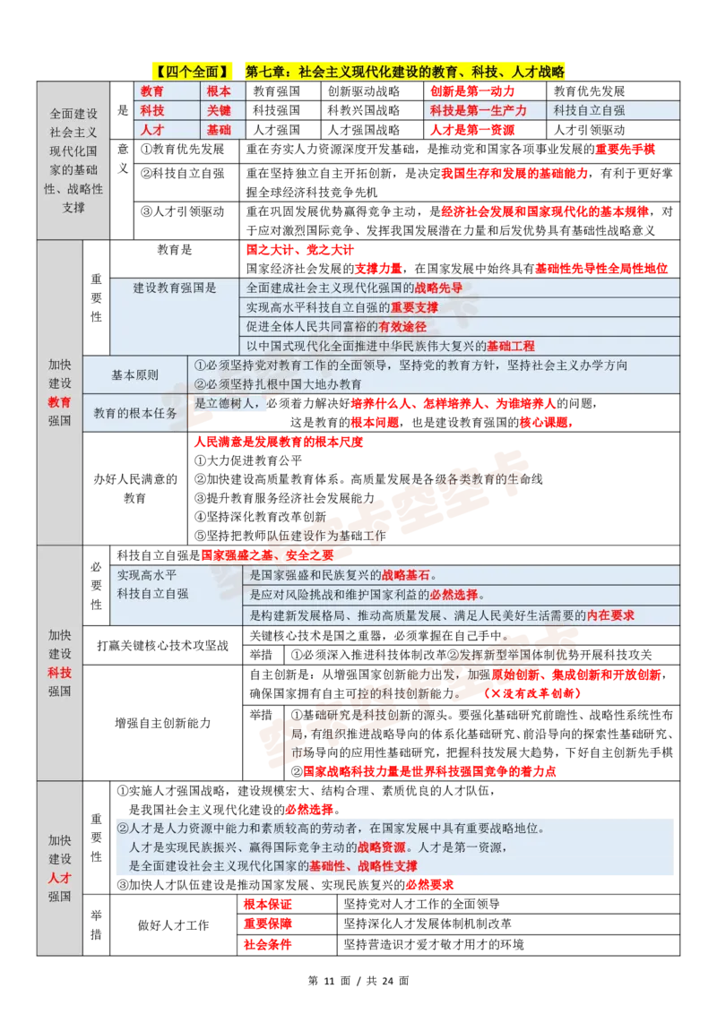 143147974998194新思想12页纸空卡原创_2026考公资料_（49）政治理论合集_政治理论合集_空卡政治9.9考研救命资料包（政治理论可看）