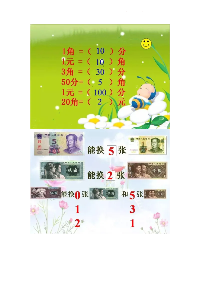 认识人民币_一年级上下册资料_小学一年级学习资料-25年更新版_1-04、小学一年级数学下册_1-4-2、练习题、作业、试题、试卷_通用_一年级下册-认识人民币
