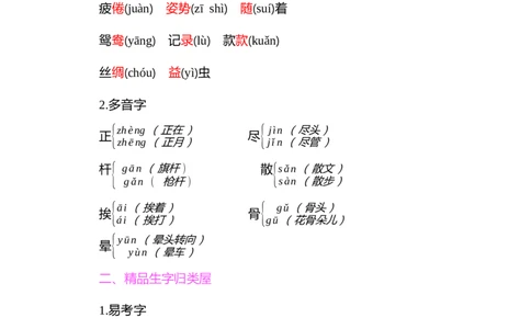知识小结-第一单元_三年级上下册资料_小学三年级学习资料-25年更新版_3-02、小学三年级语文下册_3-2-1、学习资料、复习、知识点、归纳汇总_语文3年级1-8单元知识小结