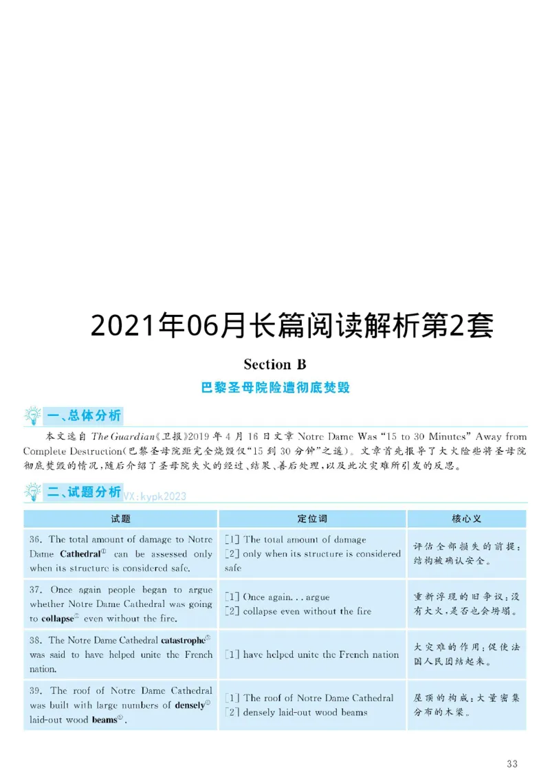 2021.06英语六级长篇阅读解析第2套_六级_六级长篇阅读_六级长篇阅读解析