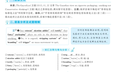 2016.12英语六级仔细阅读解析第3套_六级_六级仔细阅读_旧英语六级仔细阅读_六级仔细阅读真题解析