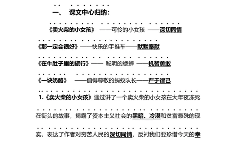 部编版三年级（上册）语文第三单元各课课文重点、知识点、课文练习归纳_三年级上下册资料_小学三年级学习资料-25年更新版_3-01、小学三年级语文上册_3-1-1、复习、知识点、归纳汇总