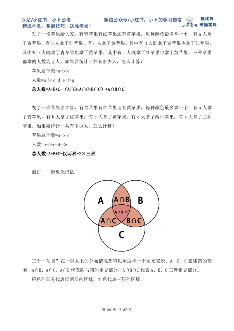 小P公考数量关系理论讲义2025年版_2026考公资料_（12）小p公考_2025合集_行测小p公考（P神）公众号：上岸总站