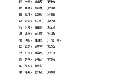 部编版语文三年级上册第八单元知识要点归纳_三年级上下册资料_小学三年级学习资料-25年更新版_3-01、小学三年级语文上册_3-1-1、复习、知识点、归纳汇总