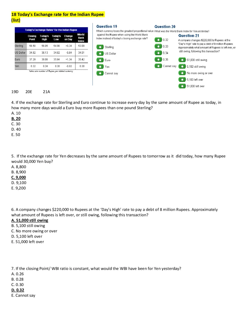 100%命中2014PWC德勤汇丰2014大题库_11、SH-1汇总_11、SH-1汇总_PWC重点内容（也适用于其他公司）_Numerical重点