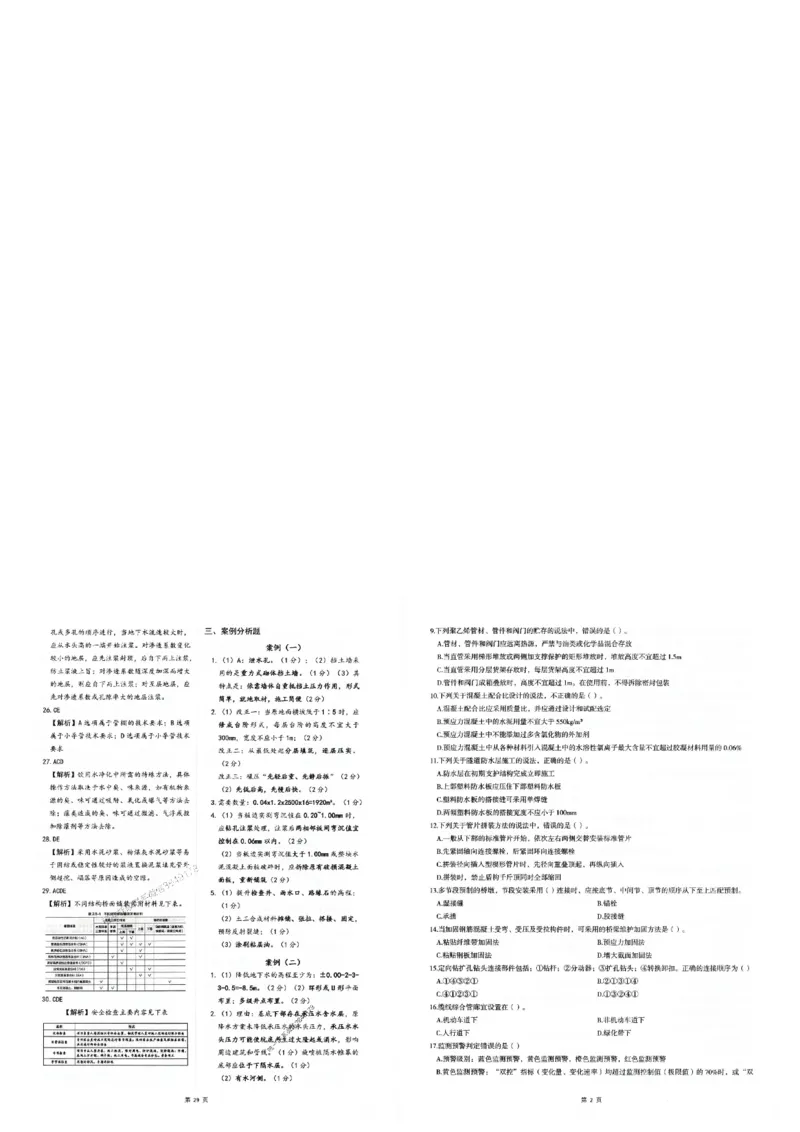 2025年一建-市政-圈题AB卷_2026年一级建造师_2026年一建市政_2025年一建市政SVIP_05-考前密训✿央企特训✿机构普押_17-市政《考点大爆料+圈题AB卷》SMR