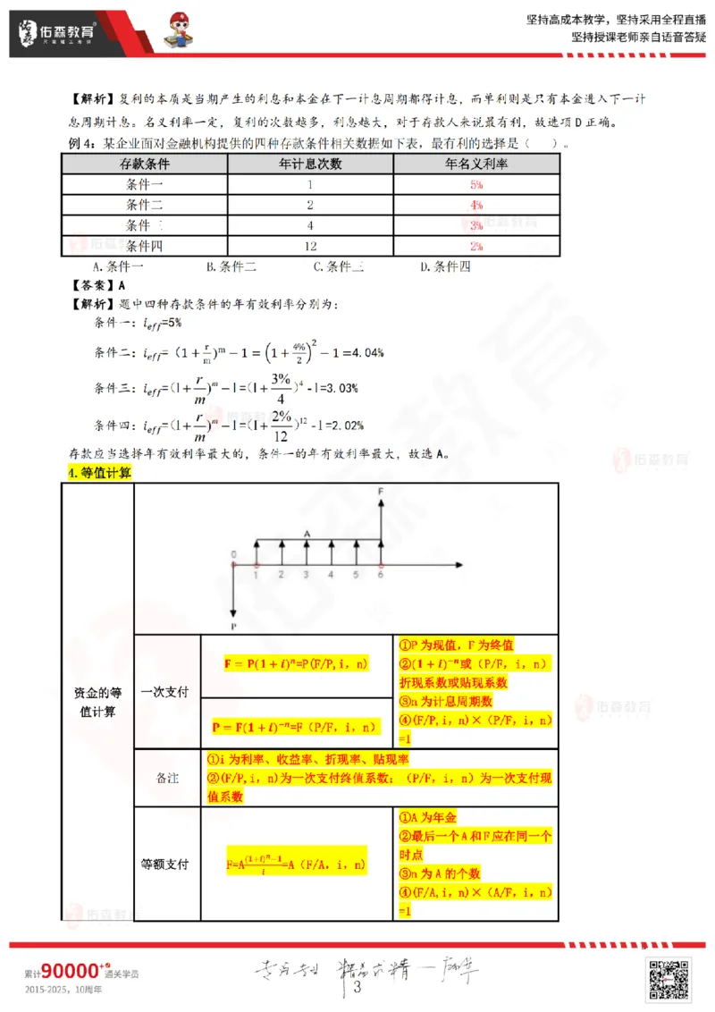 2025工程经济计算题_2026年一级建造师_2026年一建经济_2025年一建经济SVIP_02-基础精讲✿高端面授✿深度强化_35-经济《珠峰直播班》叶翼虎YS