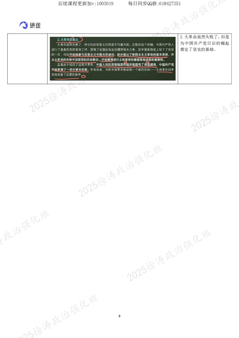 08.中国诞生-复盘笔记_2026考公资料_（49）政治理论合集_政治理论合集_2025考研政治_01.徐涛曲艺_03.强化阶段_03.史纲_00.复盘笔记