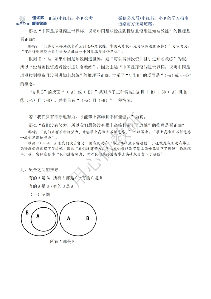 小P公考判断推理理论讲义2025年版_2026考公资料_（12）小p公考_2025合集_行测小p公考（P神）公众号：上岸总站