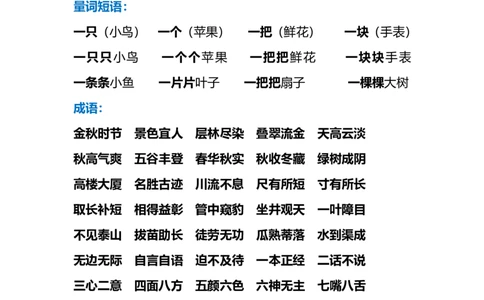 语文二年级上册期末复习易错短语、句子归纳汇总_二年级上下册资料_小学二年级学习资料-25年更新版_2-01、小学二年级语文上册_2-1-1、复习、知识点、归纳汇总_知识汇总